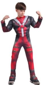 Kids Costumes to Hire - Deadpool Muscle Suit kid - 5 YEARS